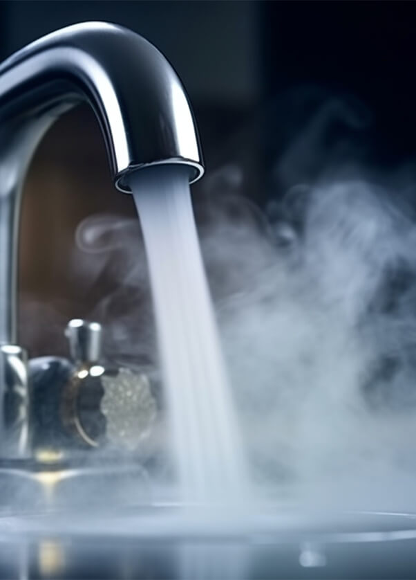Warm water