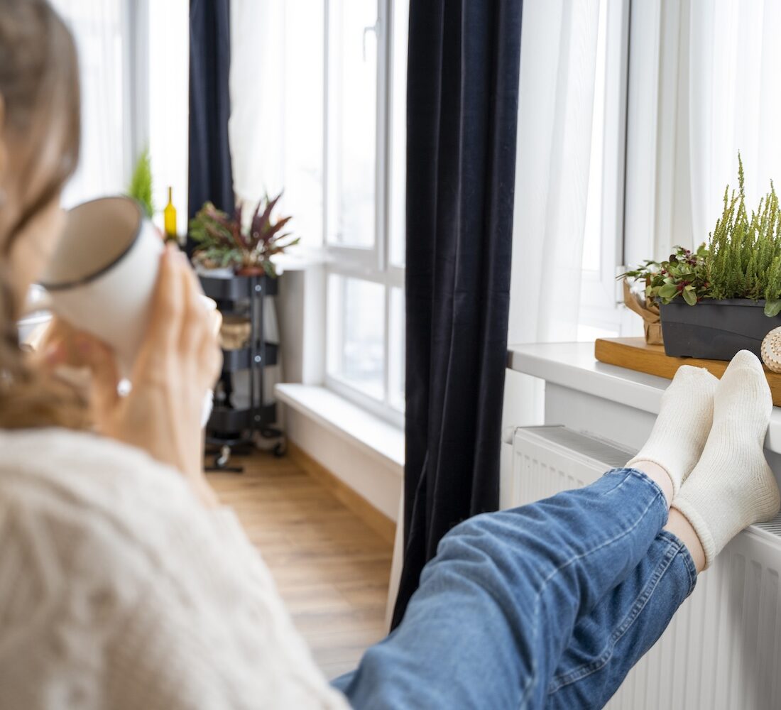 WARMTEPOMP MET RADIATOREN
